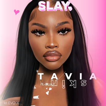 Second Life Marketplace - SLAY. - "Tavia" Skin / EVO X